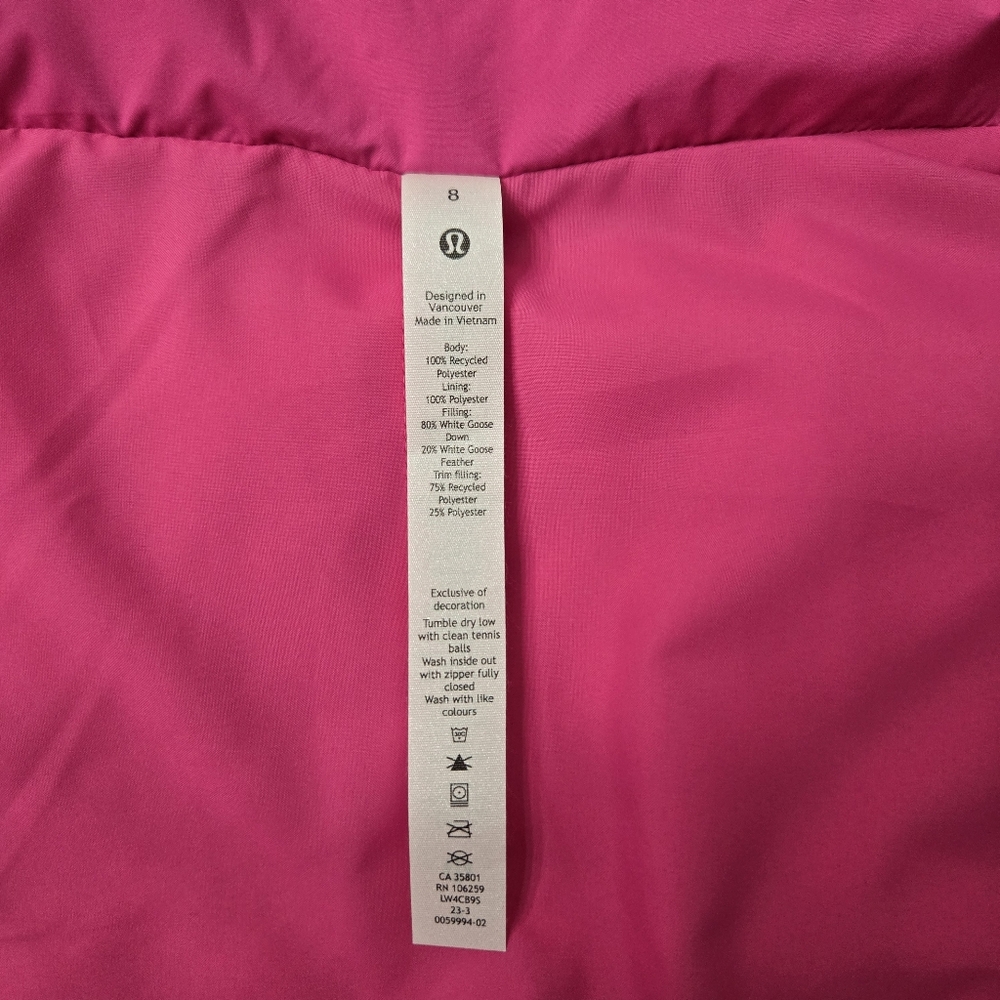 LULULEMON Wunder Puff Super Cropped Vest | 8 - Picture 10 of 11